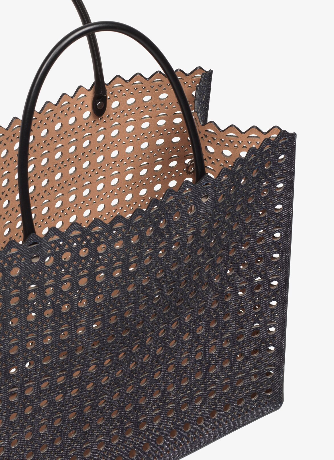 Garance 36 Tote Bag ALAÏA NIGHT BLUE GARANCE 36 TOTE BAG